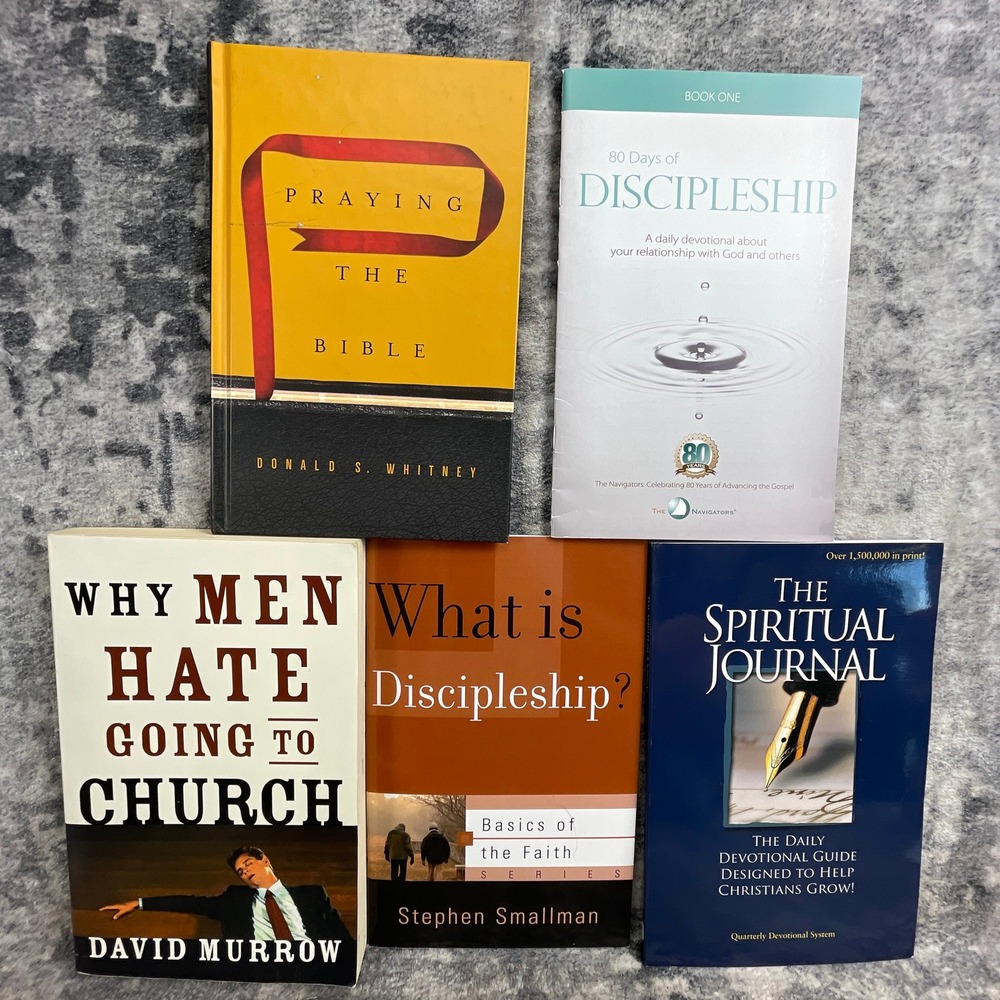 Discipleship & Prayer Book Set Donald Whitney David Murrow Navigators